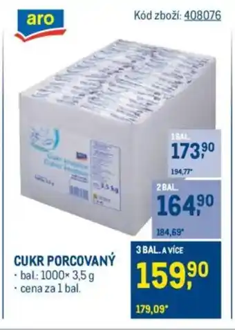 Makro Cukr porcovaný nabídka