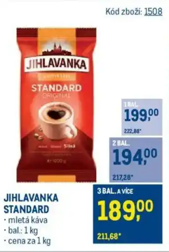 Makro JIHLAVANKA Standard nabídka