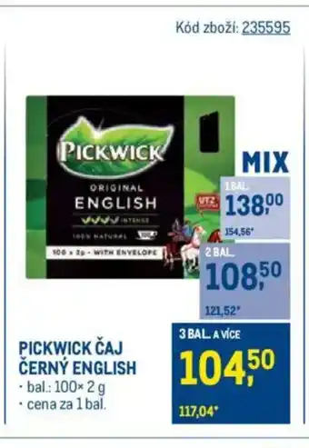 Makro PICKWICK Čaj černý English nabídka