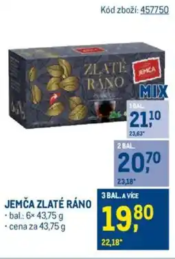 Makro JEMČA Zlaté ráno nabídka