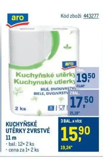 Makro Kuchyňské utěrky 2vrstvé nabídka