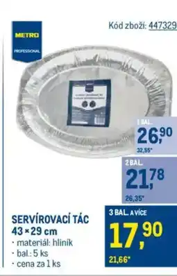 Makro Servírovací tác nabídka