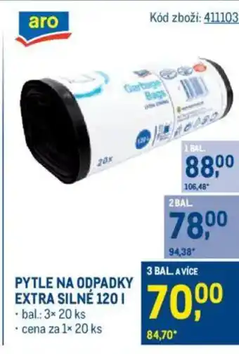 Makro Pytle na odpadky extra silné nabídka