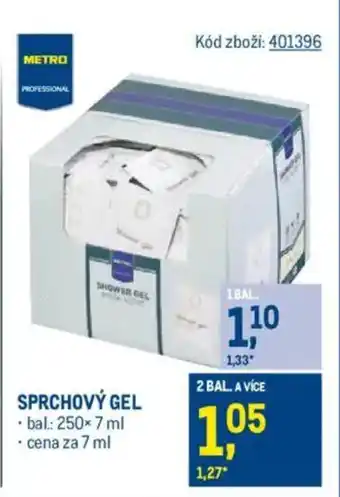 Makro Sprchový gel nabídka