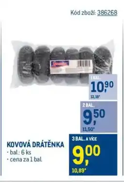 Makro Kovová drátěnka nabídka