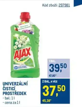 Makro AJAX Univerzální čisticí prostředek nabídka