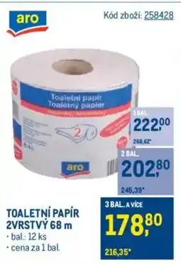 Makro Toaletní papír 2vrstvý nabídka