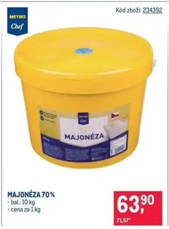 Makro Majonéza 70% nabídka