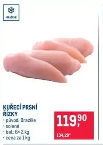 Makro Kuřecí prsní řízky nabídka