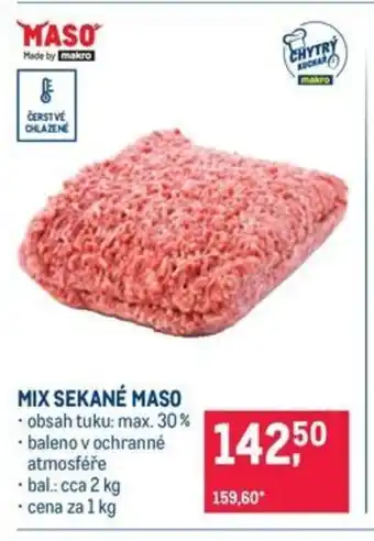 Makro Mix sekané maso nabídka