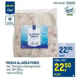 Makro Treska aljašká porce nabídka