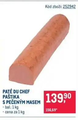 Makro Paté du chef s pečeným masem nabídka