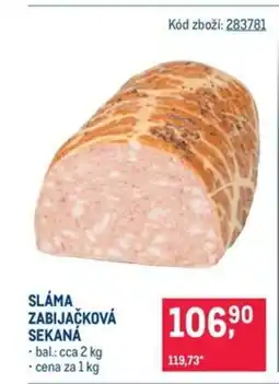 Makro Sláma zabijačková sekaná nabídka