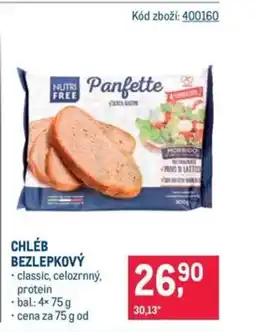 Makro Chléb bezlepkový nabídka