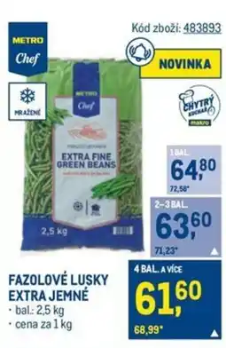 Makro Fazolové lusky extra jemné nabídka