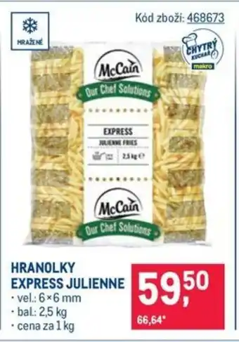 Makro Hranolky Express julienne nabídka