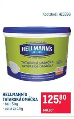 Makro HELLMANN'S Tatarská omáčka nabídka