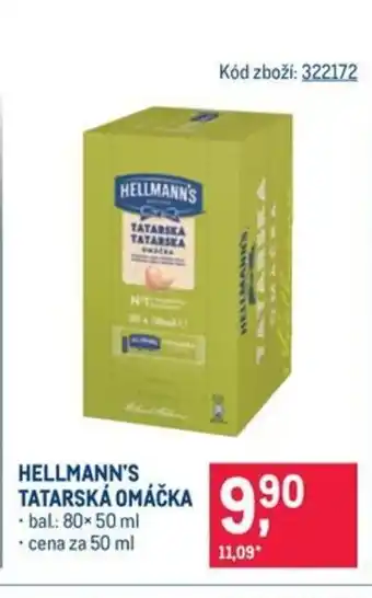 Makro HELLMANN'S Tatarská omáčka nabídka