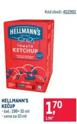 Makro HELLMANN'S Kečup nabídka