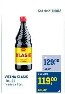 Makro Vitana klasik nabídka