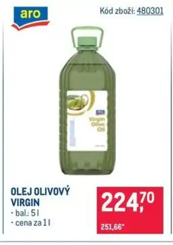 Makro Olej olivový virgin nabídka