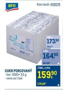 Makro Cukr porcovaný nabídka