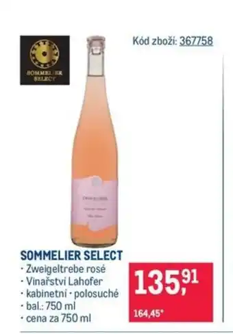 Makro Sommelier Select nabídka