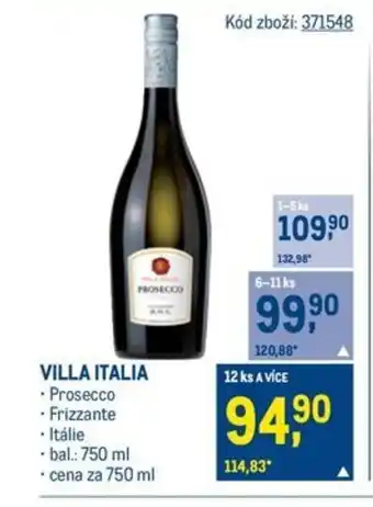 Makro Villa Italia nabídka