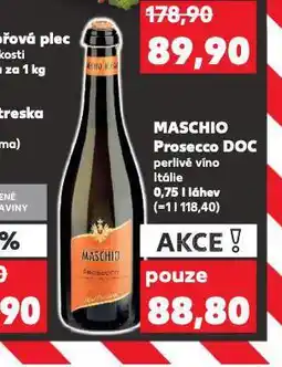 Kaufland Maschio prosecco doc nabídka