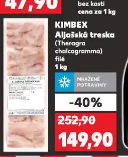 Kaufland Aljašská treska nabídka