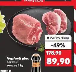 Kaufland Vepřová plec nabídka