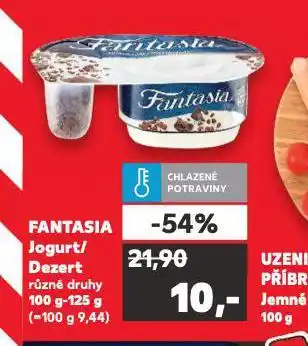 Kaufland Fantasia jogurt nabídka