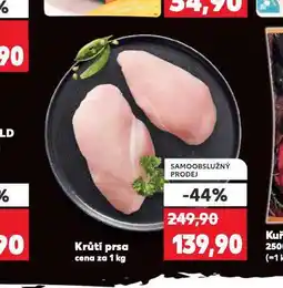 Kaufland Krůtí prsa nabídka