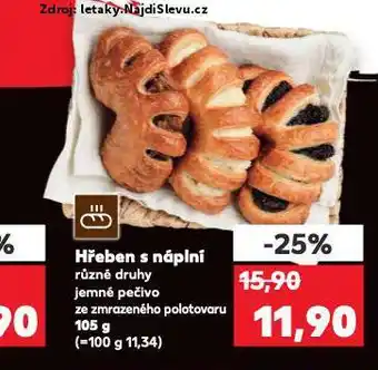 Kaufland Hřebe s náplní nabídka