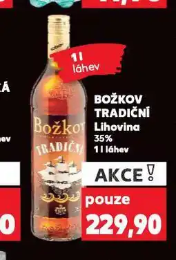 Kaufland Božkov tradiční nabídka