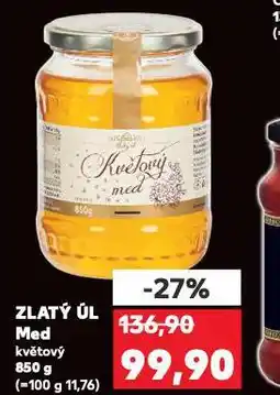 Kaufland Zlatý úl med nabídka