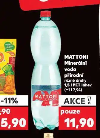 Kaufland Mattoni nabídka