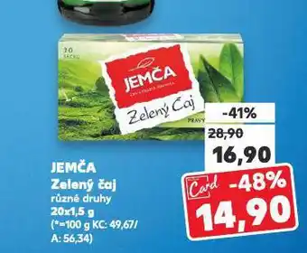 Kaufland Jemča čaj nabídka