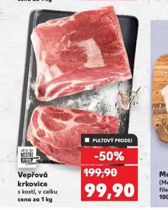 Kaufland Vepřová krkovice nabídka