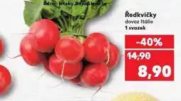 Kaufland Ředkvičky nabídka