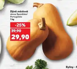 Kaufland Dýně máslová nabídka