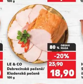 Kaufland Debrecínská pečeně nabídka