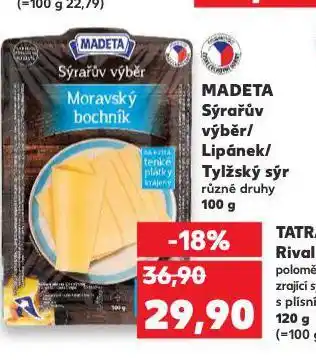 Kaufland Madeta lipánek nabídka