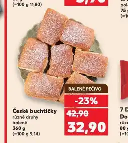 Kaufland České buchtičky nabídka