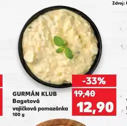 Kaufland Vajíčková bagetová pomazánka nabídka