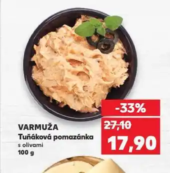 Kaufland Tuňáková pomazánka nabídka