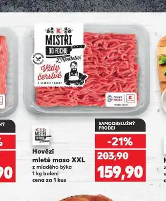 Kaufland Hovězí mleté maso nabídka