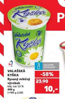 Kaufland Valašská kyška nabídka