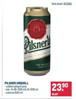 Makro Pivo pilsner urquell nabídka