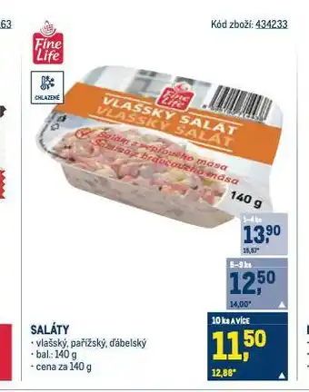 Makro Salát vlašský nabídka